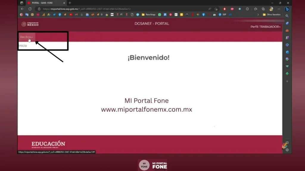 Inicia el Registro: Haz clic en Regístrate aquí, ubicado debajo del formulario de inicio de sesión en la página principal.